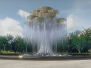 water fountain show
