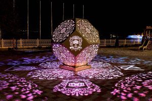 polygon ternopil art installation