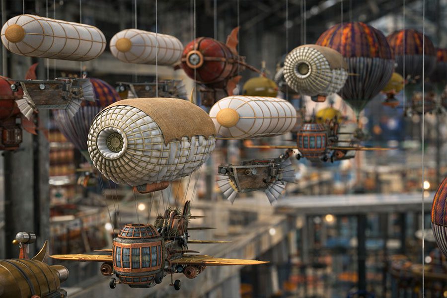 airships art feature
