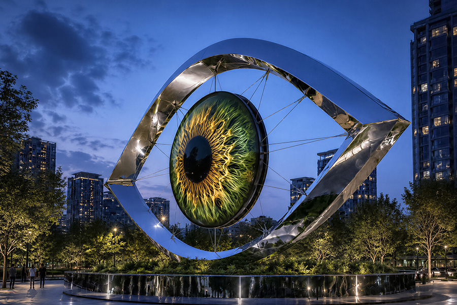 eye art in the park